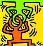 Keith Haring art print
