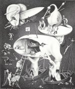 M.C. Escher art print