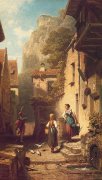 Carl Spitzweg art print