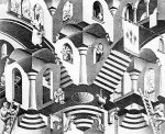 M.C. Escher art print