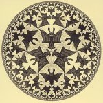 M.C. Escher art print