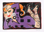 Elvira Bach art print