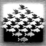 M.C. Escher art print