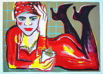 Elvira Bach art print