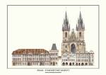 Architekturplakate art print