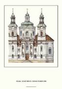 Prag - St. Niklas art print