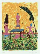 Pyramidenspiele art print
