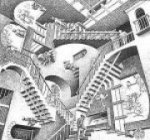 M.C. Escher art print