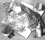 M.C. Escher art print