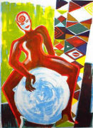 Elvira Bach art print