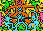 Keith Haring art print