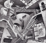M.C. Escher art print