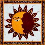 Batik art print
