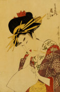 Kitagawa Utamaro art print
