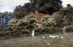 A Cottage At Farringford, Isle Of Wight giclee art print