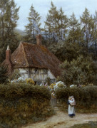 A Cottage Near Haslemere giclee art print