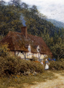 A Cottage Near Witley, Surrey giclee art print