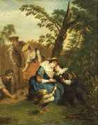 Jan Josef Horemans The Younger art print