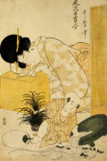 Kitagawa Utamaro art print