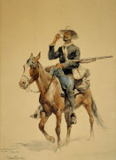 Frederic Sackrider Remington art print