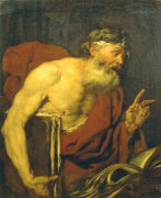 Giovanni Battista Langetti art print