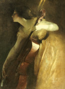 John White Alexander art print