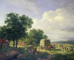 Hendrik Van De Sande Bakhuyzen art print