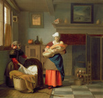 Pieter De Hooch art print