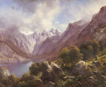 An Alpine Lake, 1867 giclee art print