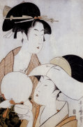 Kitagawa Utamaro art print