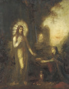 Christ And Mary Magdalene, 1889 giclee art print