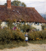 Cottage At West Horsley,  Surrey giclee art print