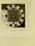 Design For Clock Face, 1917, For W.J. Bassett-Lowke, Esq. giclee art print