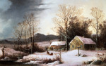 George Henry Durrie art print
