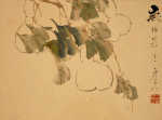 Gourds. A Leaf From An Album Of Various Subjects art print