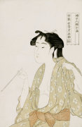 Kitagawa Utamaro art print