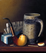 William Michael Harnett art print