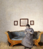 Vilhelm Hammershoi art print