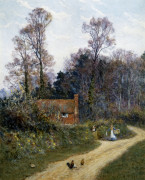 In A Witley Lane giclee art print