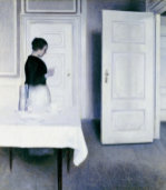 Vilhelm Hammershoi art print
