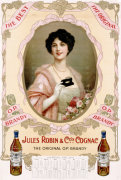 Jules Robin & Co's Cognac - 1918 giclee art print