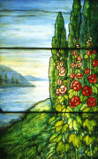 Lake Scene Window giclee art print