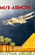 Misr Airwork, Egyptian Airlines giclee art print