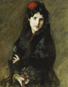 Mrs. Chase In Spanish Costume art print