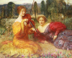 Arthur Hacker art print