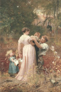 My Lady Is A Widow And Childless, 1874 art print