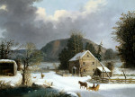 George Henry Durrie art print