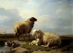 Eugene Joseph Verboeckhoven art print