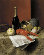 William Michael Harnett art print
