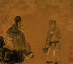 Tasting Tea. Chen Hongshou art print